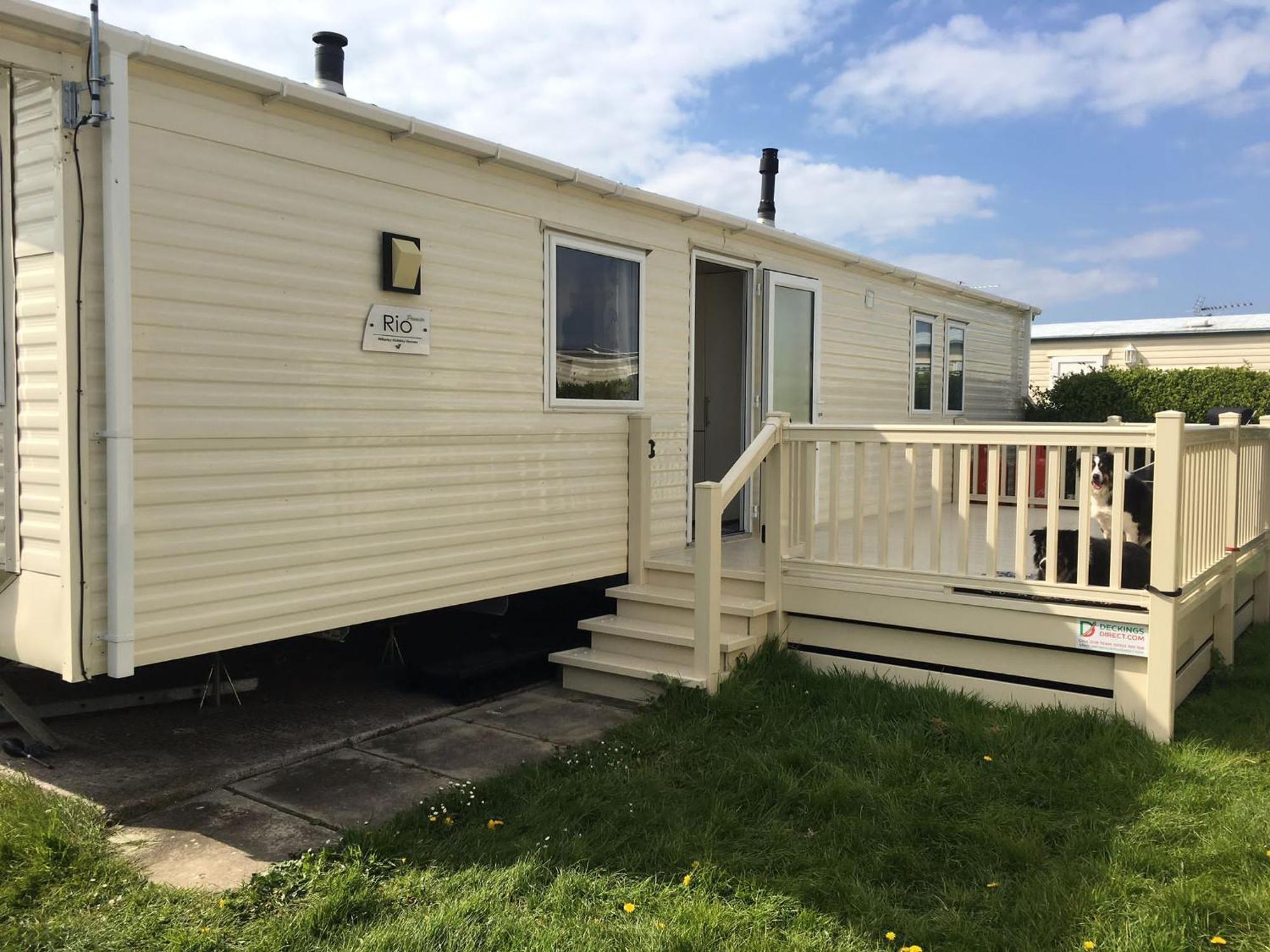Two X 8 Berth Static Caravan On Lyons Robin Hood Rhyl North Wales Meliden Eksteriør billede